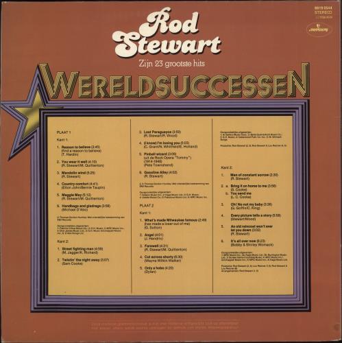 Rod Stewart Wereldsuccessen 2-LP vinyl record set (Double LP Album) Dutch ROD2LWE708380