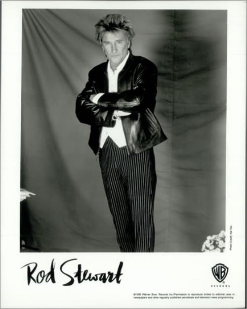Rod Stewart When Were The New Boys media press pack US RODPPWH125232