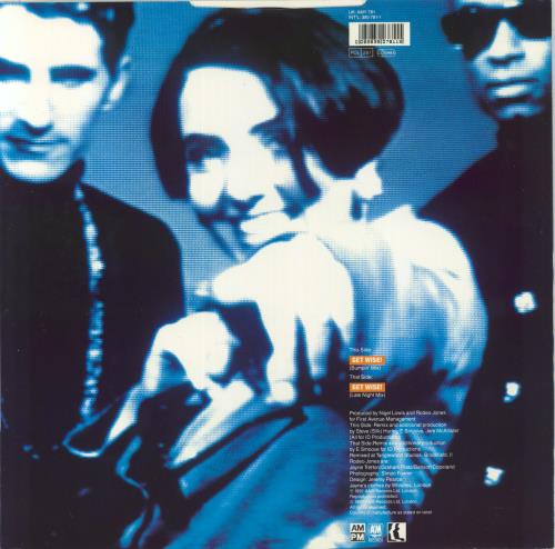 Rodeo Jones Get Wise! - Stickered sleeve 12" vinyl single (12 inch record / Maxi-single) UK RWP12GE859600