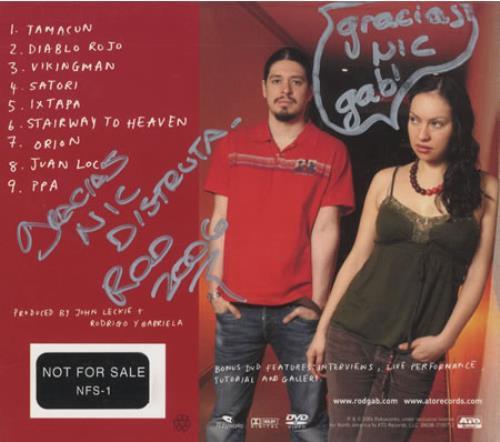 Rodrigo Y Gabriela Rodrigo Y Gabriela 2-disc CD/DVD set US RY12DRO429732