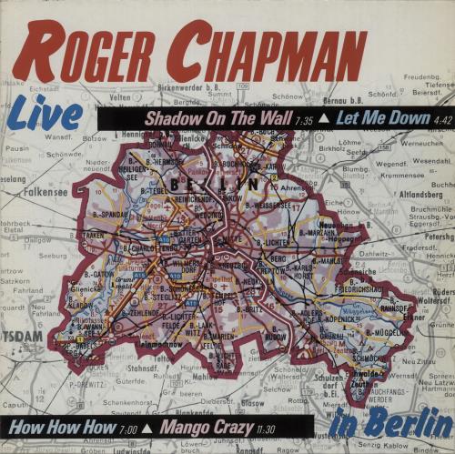 Roger Chapman Live In Berlin vinyl LP album (LP record) German RGCLPLI654804