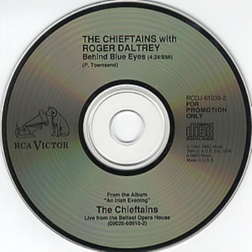 Roger Daltrey Behind Blue Eyes CD single (CD5 / 5") US RGDC5BE98107