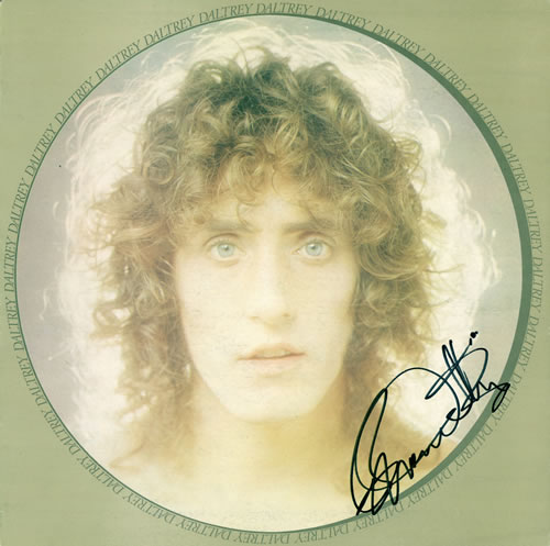 Roger Daltrey Daltrey - Autographed vinyl LP album (LP record) UK RGDLPDA466233
