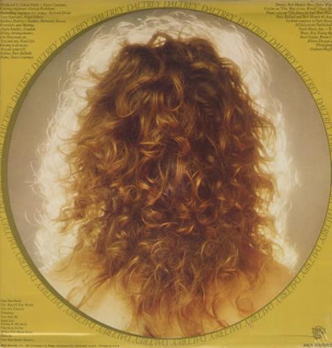 Roger Daltrey Daltrey vinyl LP album (LP record) US RGDLPDA199487