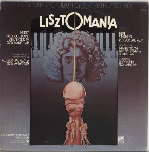 Roger Daltrey Lisztomania vinyl LP album (LP record) Japanese RGDLPLI727219