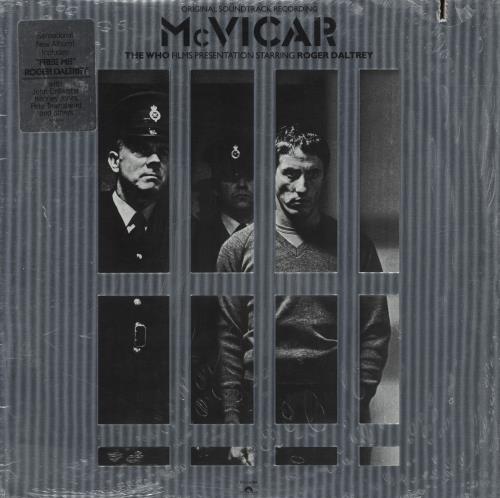 Roger Daltrey McVicar + Shrink vinyl LP album (LP record) US RGDLPMC811095