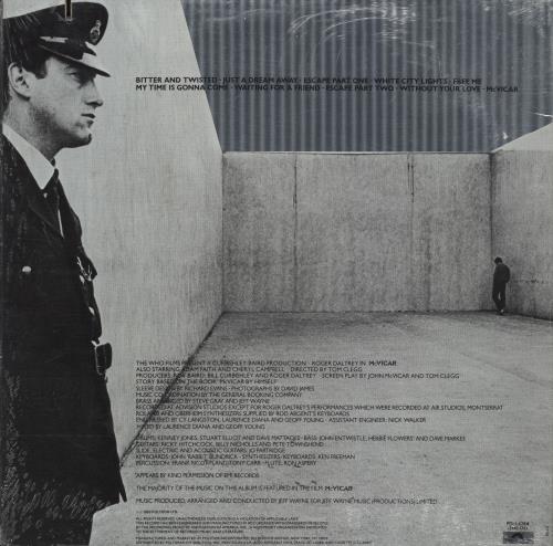 Roger Daltrey McVicar + Shrink vinyl LP album (LP record) US RGDLPMC811095