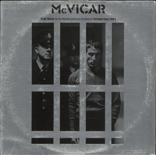 Roger Daltrey McVicar - Clear Vinyl + EX vinyl LP album (LP record) UK RGDLPMC778414