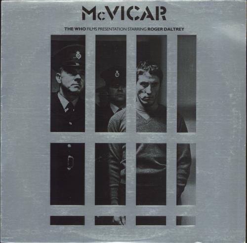 Roger Daltrey McVicar - Clear Vinyl vinyl LP album (LP record) UK RGDLPMC786215