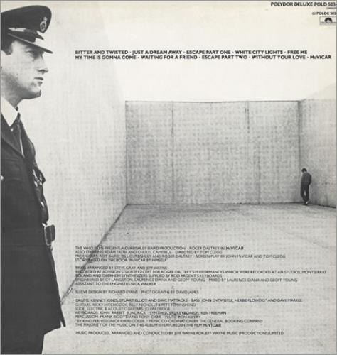 Roger Daltrey McVicar - glossy p/s vinyl LP album (LP record) UK RGDLPMC188650