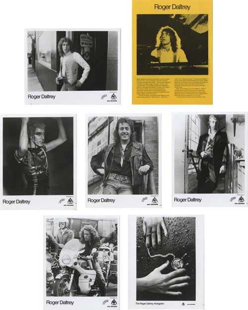 Roger Daltrey One Of The Boys media press pack US RGDPPON463337