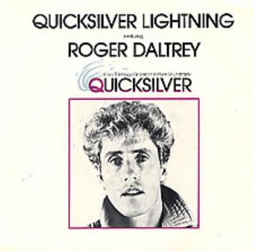 Roger Daltrey Quicksilver Lightning 7" vinyl single (7 inch record / 45) US RGD07QU58322