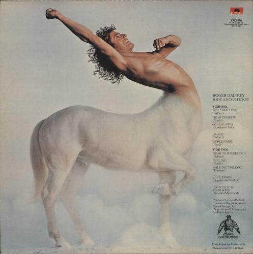 Roger Daltrey Ride A Rock Horse vinyl LP album (LP record) Australian RGDLPRI889703