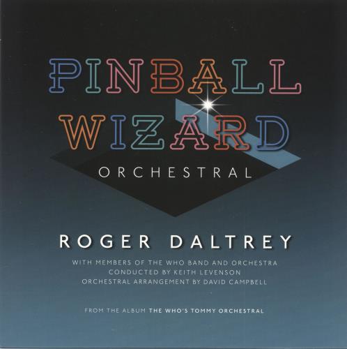 Roger Daltrey The Who�s Tommy Orchestral - Autographed + Ltd Blue Vinyl 7" 2-LP vinyl record set (Double LP Album) UK RGD2LTH731037