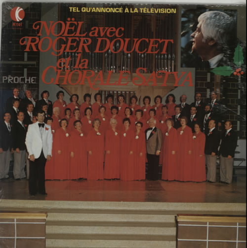 Roger Doucet No�l Avec Roger Doucet Et La Chorale Satya - Sealed vinyl LP album (LP record) Canadian R9JLPNO605220