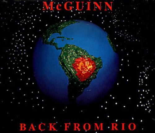 Roger McGuinn Back From Rio CD album (CDLP) US MCGCDBA185665