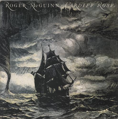 Roger McGuinn Cardiff Rose + insert vinyl LP album (LP record) UK MCGLPCA430117