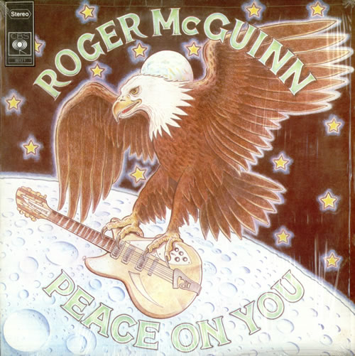 Roger McGuinn Peace On You vinyl LP album (LP record) Italian MCGLPPE530108