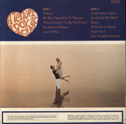 Roger Miller (Country) A Tender Look At Love - Factory Sample vinyl LP album (LP record) UK RBZLPAT792014