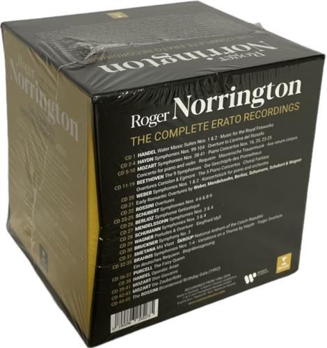 Roger Norrington Complete Erato Recordings CD Single Box Set UK 5R0CXCO804353