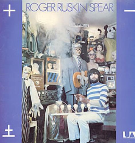 Roger Ruskin Spear Electric Shocks vinyl LP album (LP record) UK RRULPEL211298