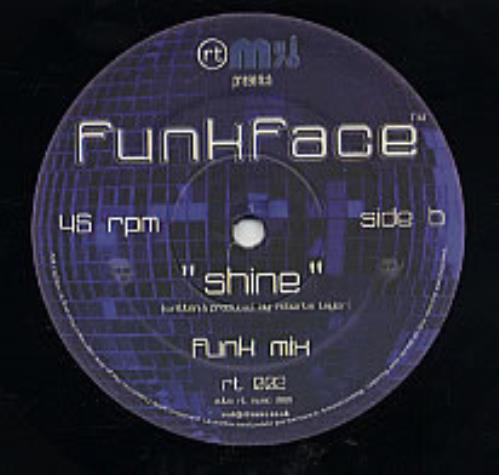 Roger Taylor/Funk Face Shine 12" vinyl single (12 inch record / Maxi-single) UK RGA12SH210503