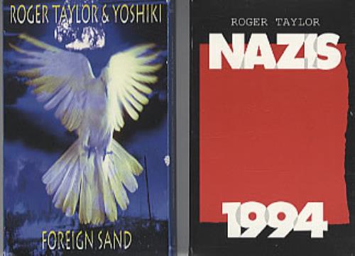 Roger Taylor Foreign Sand/Nazis 1994 cassette single UK ROGCMFO329161