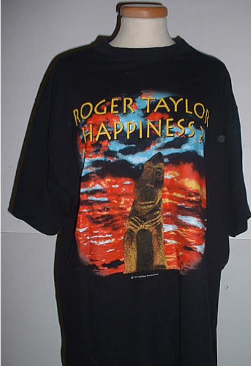 Roger Taylor Happiness t-shirt UK ROGTSHA325599