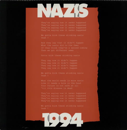 Roger Taylor Nazis 3 12" vinyl single (12 inch record / Maxi-single) UK ROG12NA30256