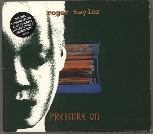 Roger Taylor Pressure On CD single (CD5 / 5") UK ROGC5PR122071