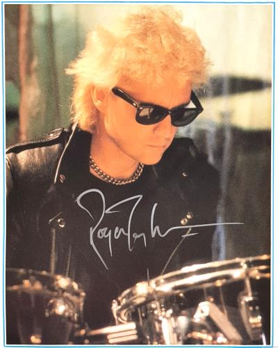 Roger Taylor Signed Image memorabilia UK ROGMMSI696820