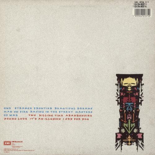 Roger Taylor Strange Frontier vinyl LP album (LP record) UK ROGLPST17406