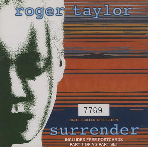 Roger Taylor Surrender CD single (CD5 / 5") UK ROGC5SU242057