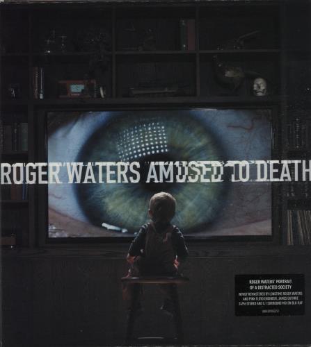 Roger Waters Amused To Death 2-disc CD/DVD set UK RWA2DAM660370