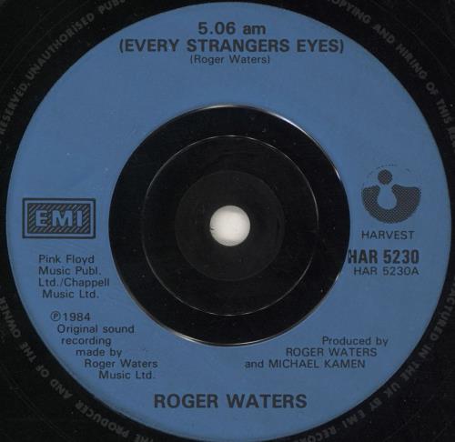 Roger Waters Every Strangers Eyes 7" vinyl single (7 inch record / 45) UK RWA07EV568638