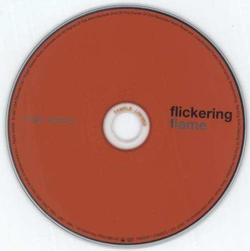 Roger Waters Flickering Flame CD album (CDLP) Japanese RWACDFL220637