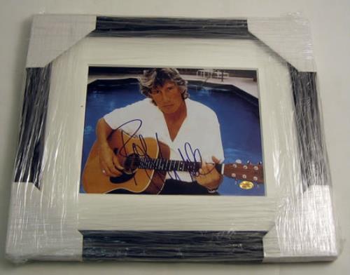 Roger Waters Framed Photographed - Autographed memorabilia UK RWAMMFR399863