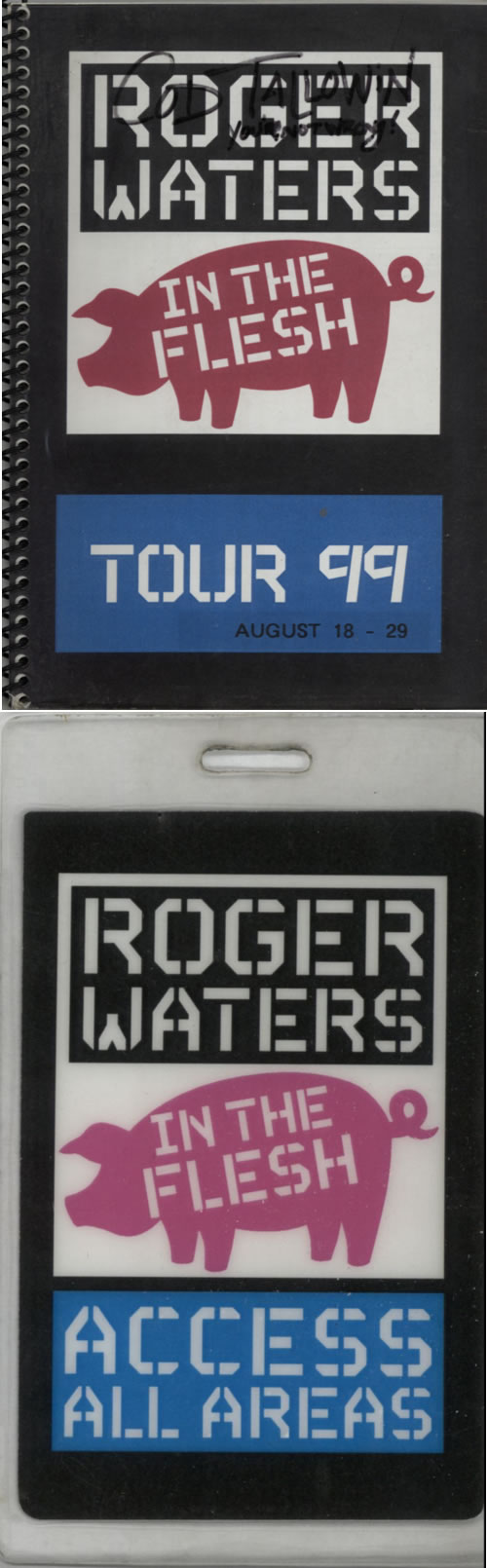 Roger Waters In The Flesh - Tour 99 Itinerary UK RWAITIN612053