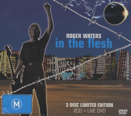 Roger Waters In The Flesh 3-disc CD/DVD Set Australian RWA3DIN403522
