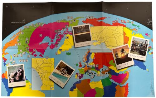 Roger Waters Radio K.A.O.S. + Poster vinyl LP album (LP record) UK RWALPRA288248