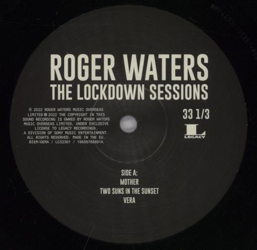 Roger Waters The Lockdown Sessions vinyl LP album (LP record) UK RWALPTH893892