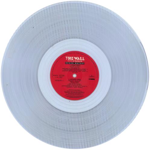 Roger Waters The Wall - Live in Berlin - RSD 2020 - Clear Vinyl 2-LP vinyl record set (Double LP Album) UK RWA2LTH798068