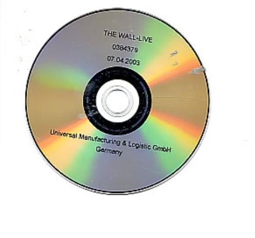Roger Waters The Wall - Live DVD UK RWADDTH255109