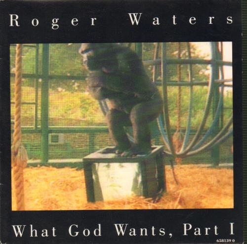 Roger Waters What God Wants 7" vinyl single (7 inch record / 45) UK RWA07WH47618