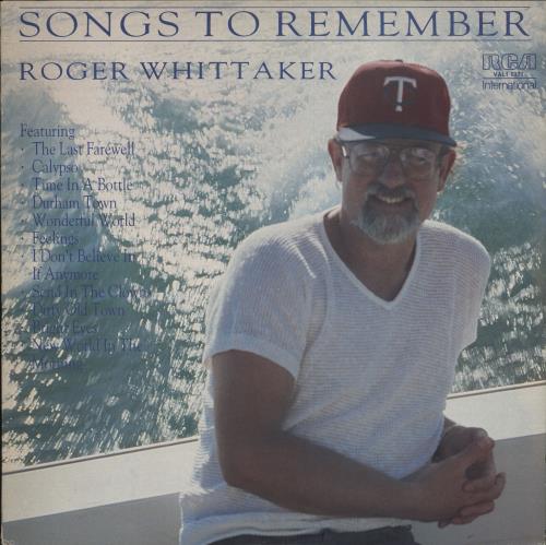 Roger Whittaker Songs To Remember vinyl LP album (LP record) Australian RWHLPSO707645