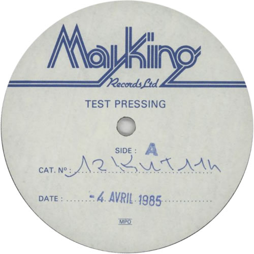 Rogue Male All Over You - Test Pressing 12" vinyl single (12 inch record / Maxi-single) UK RLU12AL600707