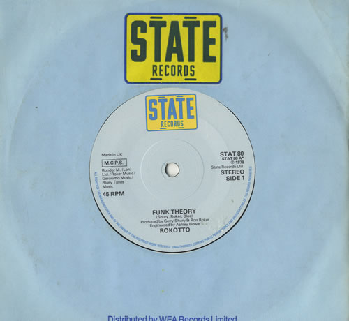 Rokotto Funk Theory 7" vinyl single (7 inch record / 45) UK R6K07FU572228