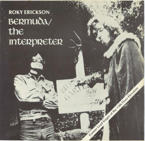 Roky Erickson Bermuda + p/s 7" vinyl single (7 inch record / 45) UK ROK07BE81241