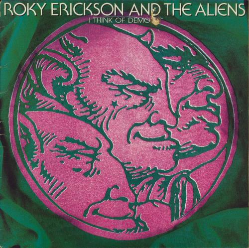 Roky Erickson I Think Of Demons - VG Sleeve vinyl LP album (LP record) UK ROKLPIT831446