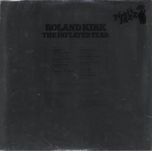 Roland Kirk The Inflated Tear vinyl LP album (LP record) German LKKLPTH713493